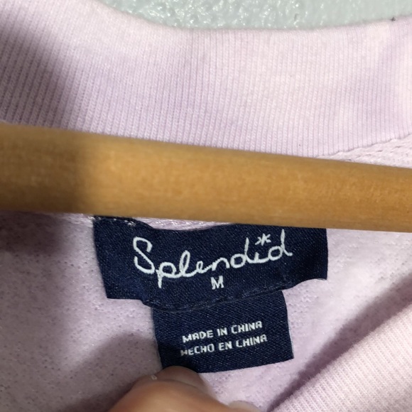 SPLENDID | Twilight Tie-Dye Pullover Sweatshirt in Eve Hush/Blush size Medium - Picture 7 of 12